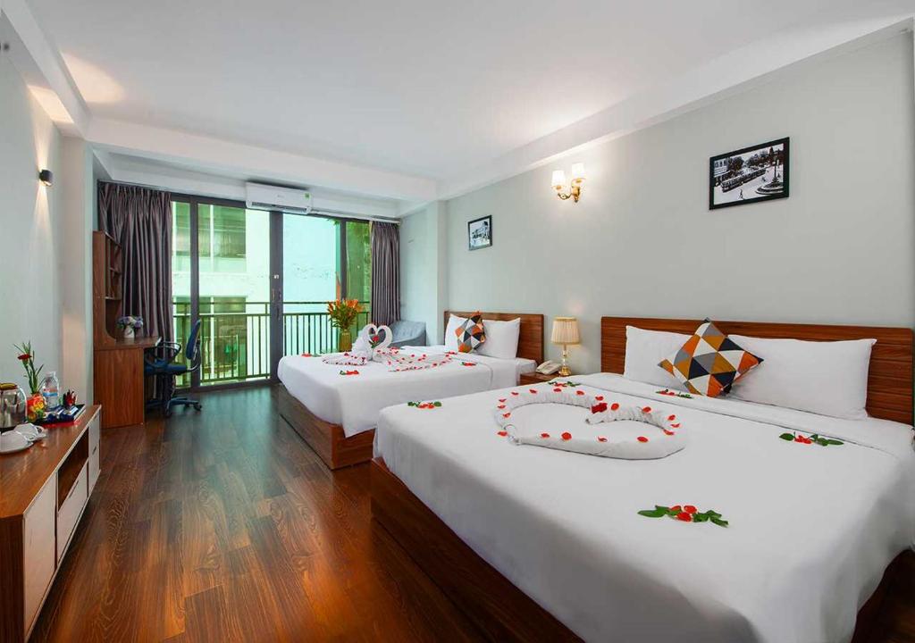 Phòng Family Đà Lạt – Nhiều giường, phù hợp gia đình