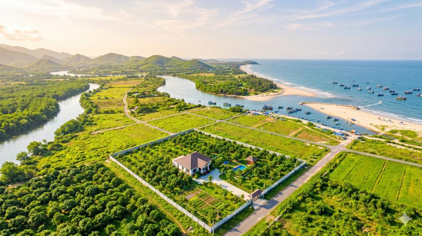 Bán đất nhà vườn Lộc An, diện tích rộng, không gian thoáng