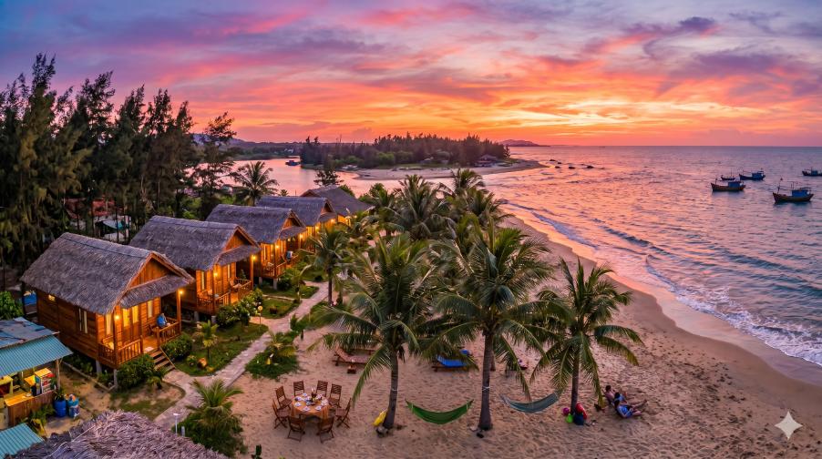 Bán homestay Lộc An, đang vận hành ổn định