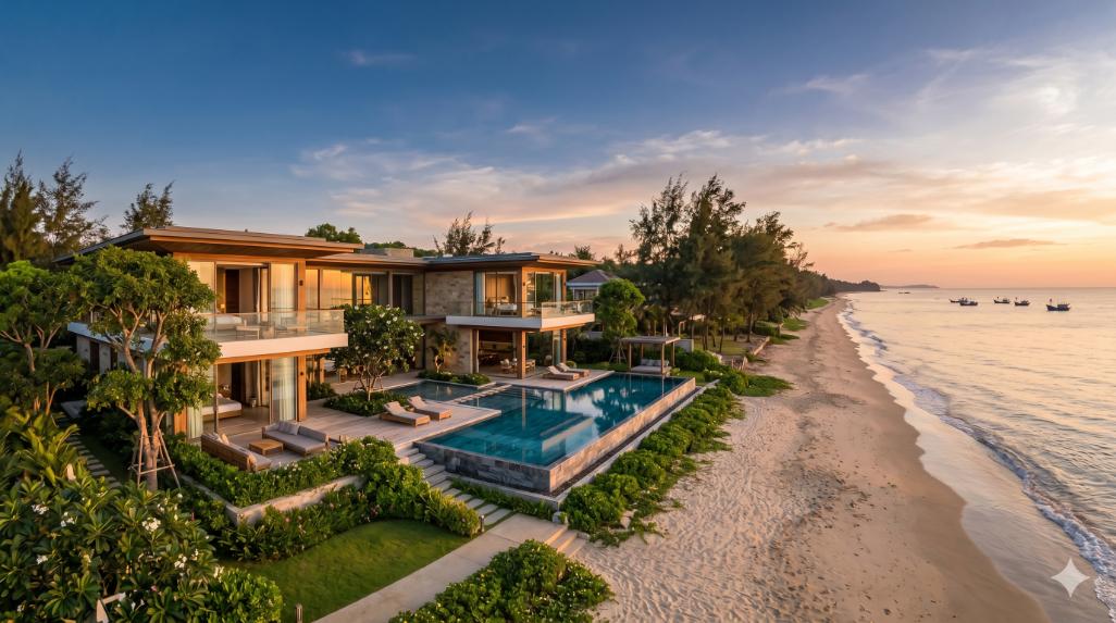 Bán villa biển Lộc An, không gian thoáng, yên tĩnh