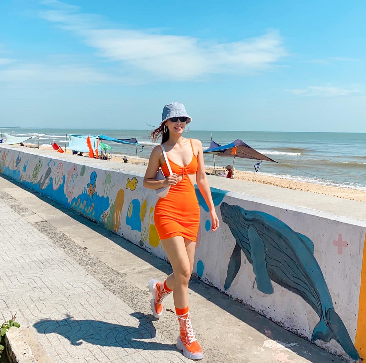Bờ kè chắn sóng Phước Hải