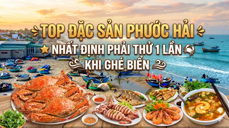 Top đặc sản phước hải nhất định phải thử 1 lần khi ghé biển
